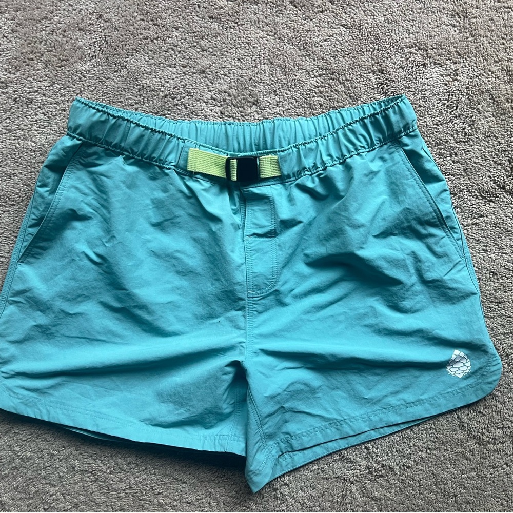 Stio Women's Goodwin 5” Teal Shorts- brand new never worn